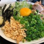 野菜みそラーメン 鬼首 - 汁なし300g にんにく少なめ