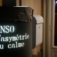 Installation Table ENSO L'asymetrie du calme - 