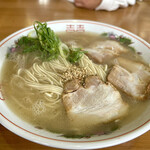 一楽ラーメン - ラーメンの大森カタ650円