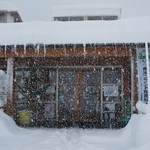 道の駅　いりひろせ - お店様の入り口「大雪」で視界が悪いです(12/10UP)