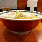 ラーメン哲史 - タラ白子入り酸辣湯麺・白子増し