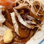 民宿 大島 - 鮮度の良い鯵漬け