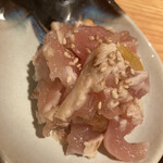 すっぴん - 鶏ムネ肉の塩たたき　480円
