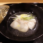 あま木 - クエのお椀、蕪