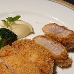 洋食 つばき - 金華豚ロースカツレツ(2,500円)