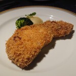 洋食 つばき - 金華豚ロースカツレツ(2,500円)