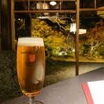 洋食 つばき - プレモル生(700円)