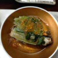 生簀割烹　海幸 - 一口食べてしまってます。