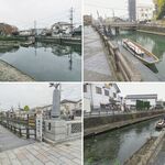 Chiyoueiken - 栃木市市街地中央を通る県道11号線（蔵の街大通り）の西側。かつて水運と物流で栄えた巴波川！鯉も泳ぎ観光の船の渡しも行ってます！