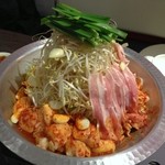 明洞純豆腐 - ◆ホルモンキムチ鍋