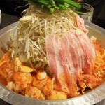 明洞純豆腐 - ◆ホルモンキムチ鍋
