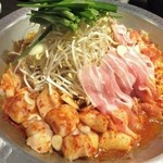 明洞純豆腐 - ◆ホルモンキムチ鍋