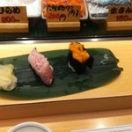 仙令鮨 - 鮪頭肉とウニ