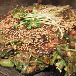 ねぎ焼き：スジコン