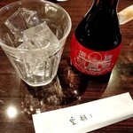 Kouchou Resutoran - 紹興酒5年1合瓶（ロック）
