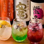 串焼きダイニング 勝 - 季節のフルーツサワー、地酒