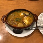 Kikuya Curry - 野菜がいっぱいじゃが芋ごろりん　豚角煮もごろごろ