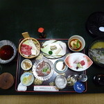 枕崎観光ホテル岩戸 - 料理写真:夕食