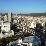 日本料理 山里 - 2012年11月訪問時撮影　このような景色がホテルから見えます。