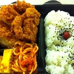 かつてい弁当 - ジャンボチキンカツ弁当