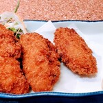海鮮道楽　粋活 - カキフライ@カキフライ定食
