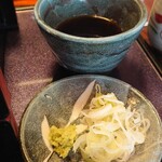 二八そば処　蕉風 - 薬味