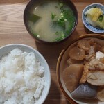 スズヤ食堂 - 料理写真:おでん定食750円。