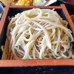 純手打そば処　与志乃　 - 【2021.11.24(水)】海老と野菜天定食1,188円のもりそば