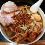 一条流がんこ総本家分家四谷荒木町 - ネギ油かけラーメン　1,300円