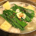 "White" Motsu-nabe (Offal hotpot)