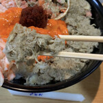 味暦あんべ - 親がに丼　極