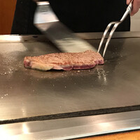 ステーキハウス欅 - 輸入牛１５０グラムのサーロインステーキ（税込み１９５０円）