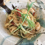 レロエ オヴェスト - 白身魚とからすみのソーススパゲッティー