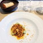 La Brianza - リコッタチーズとほうれん草ニョッキモルツェッロ。