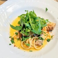 La Brianza - イナダトンナレッリ。ゴロゴロと食べ応えたっぷり旬のイナダ自家製パスタのトンナレッリ四角いパスタ歯切れよく歯ざわり楽しく美味しい美味しい☆