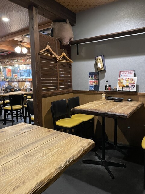 座席 : 串カツ・もつ鍋・かすうどん しゃかりき432” 新福島店