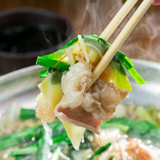 It's not just Motsu-nabe (Offal hotpot)! It's [kasu Motsu-nabe (Offal hotpot)]! !