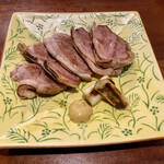 草庵 - 鴨ロース焼き