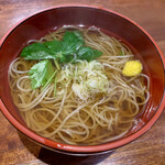 草庵 - かけそば