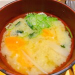 Gokoku - 味噌汁
                      おかわり100円