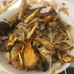Jantaikou - 上海蟹と餅炒めの上海蟹の殻