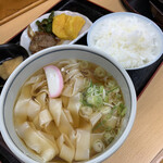 おかだうどん - きしめん定食♪