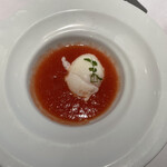 桃谷樓 - 冷製トマトスープ