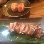 なごみや - トマト巻きレバーなう。