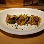 7FUKU - 豚バラ肉岩塩焼き