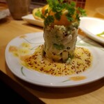 7FUKU - アボカドと帆立貝のタルタル