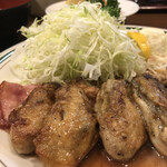 かつれつ四谷たけだ - カキバター焼き定食