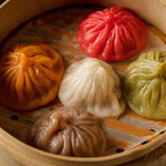 Five-colored Xiaolongbao