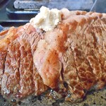 石焼ステーキ 贅 - 厚切りイチボステーキ ４５０ｇ