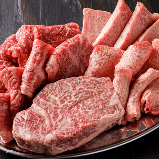 We only offer carefully selected Japanese beef!